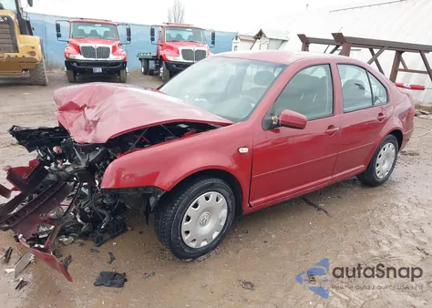 2000 Volkswagen Jetta Gl из США, поврежденный, VIN 3VWRA29MXYM086140